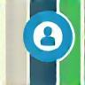 Icon representing user registration process